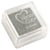 Tampon encreur "Versacolor", argent brillant, 2,5x2,5 cm