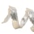 Bobine 25m galon festonné 11mm Argent