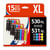 PGI530 CLI531 - Pack 15 cartouches Canon PGI530 CLI531 compatibles Pixma TS8750 - 123CONSOMMABLES