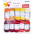 Pelotes de laine - 100% coton - 12 couleurs assorties - Gründl - Cotton Quick Mini