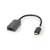 Nedis Adaptateur USB 3.2 Gen 1 USB-C Mâle vers HDMI Femelle 4K 60Hz 0.2m Noir