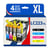 123CONSOMMABLES - Pack Compatible Brother Lc-223 pour Brother MFC J4620DW DCP J562DW MFC J480DW MFC J4625DW MFC J5720DW MFC J680DW DCP J4120DW MFC J4420DW MFC J52320DW (Pack de 4) - 123CONSOMMABLES