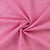 Tissu Lin Coton uni Rose chiné
