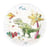 Assiette Ø 23cm - lot de 8 - dinosaures