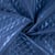 Tissu Matelassé métallisé uni Bleu roi