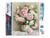 Diamond Painting Broderie Diamant Figured’Art 40x50cm toile entière roulée avec diamants carrés - Bouquet de Pivoines
