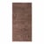 Feuille de cire Aspect de bois, brun foncé 20 x 10 cm