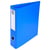 Classeur rembordé PVC 4 anneaux en D de 50mm en 3ème de couverture - A4 maxi - Bleu - x 10 - Exacompta