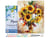 Peinture par Numéro Figured'Art avec Cadre - Jolis Tournesols - Kit de Loisir Créatif DIY Numéro d'Art Complet - 40x50cm toile tendue sur châssis