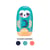 Boîtier taille-crayons et gomme Capsule Cuddles Milan