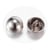 5 BOUTONS TIGE Métal Argenté Demi-Dôme Demi-Rond 11,5 mm 1 trou - creation couture diy