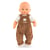 T-Shirt & Salopette Ours "Petit Explorateur" pour poupon 30 cm