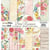 12 papiers imprimés scrapbooking 30 x 30 cm ScrapBoys BIRD ROMANCE