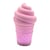 Veilleuse led rose clair en forme de crème glacée
