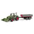 Fendt Vario 211 avec chargeur frontal et remorque à ridelle