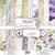 10 papiers scrapbooking 20 x 20 cm FABRIKA DECORU JOURNEY TO PROVENCE