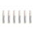 Lot de 6 Marqueurs PAINT Marker PX30 Pointe biseautée large 4 - 8,5mm Blanc UNI-BALL