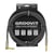CABLE JACK 6.35 D/C - 3M - NYLON TRESSÉ GRIS - GROOVIT®