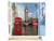 Peinture par Numéro Figured'Art - Cabine téléphonique à Londres - Kit de Loisir Créatif DIY Numéro d'Art Complet - 40x50cm toile roulée + châssis en bois à monter