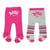 2 paires de collants : grise + rose baby born 43 cm - zapf creation