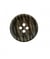 Bouton bois rayé 4 trous 12 à 25mm - Prym 12mm Gris fonce