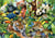 Puzzle 1500 pièces - Faune colorée - Schmidt Spiele