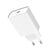 Force Power Chargeur Secteur USB-C Compatible Power Delivery 45W / PPS / QC 4.0 Compacte Blanc