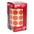 Apli Agipa - Gommettes rouleau Rond Ø 20 mm orange x 1 770