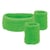 Lot de 3 Bandeaux éponge Boland - Disco - Polyester - FBP_boland_4911 - Vert fluo