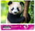 Diamond Painting Broderie Diamant LUMINLIFE 70x50cm, 5D, diamants ronds - Panda
