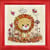 CRYSTAL ART Kit broderie diamant KIDS 16x16cm Lion