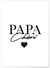Affiche Papa chéri | A3 : 29,7x42cm