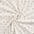 Tissu Jersey Coton Bord côte Petites roses sur fond Blanc cassé