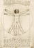 Puzzle 1000 pièces - Leonard De Classiqueci - The Vitruvian Man, 1490 - Bluebird Puzzle