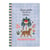 Carnet de notes A5 broché  - Le Soleil - Hirondelles & Cie
