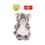 Peluche - Peluche > Panthère des Neiges Gris Pâle, Blanc - 15 cm