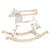 Cheval à Bascule en bois – blanc - Goki