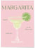 Affiche Cocktail Margarita 2 | A3 : 29,7x42cm