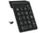 Avizar Clavier Numérique Sans Fil 18 Touches Silencieux avec Inclinaison de 15° Noir
