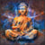 Carré Simili cuir Budha
