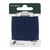 Fil à repriser coton 60 mètres bleu marine