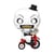 Terrifier - Figurine POP! Art the Clown w/bike 9 cm - Funko
