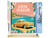 Peinture par Numéro Figured'Art - Affiche Vintage Côte d'Azur - Kit de Loisir Créatif DIY Numéro d'Art Complet - 40x50cm toile roulée + châssis en bois à monter