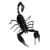 Maquette 3D en papier Scorpion - Fridolin