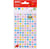 P 1F STICKERS RESINE COEURS COLORÉS