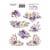 Planche de stickers couleur embelissement Fabrika Decoru FLORAL SENTIMENTS 391