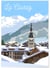 Affiche ville La Clusaz | A3 : 29,7x42cm