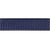 Disquette Tresse simili cuir bleu marine