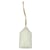 Suspension de Noel en coton Maison 8x4,5x2 cm