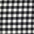 Tissu Rayures Très grands carreaux 17 mm Noir